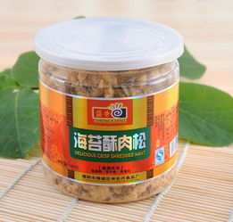 純天然健康新選擇 盛香100克泰國風(fēng)味海苔營養(yǎng)酥肉松